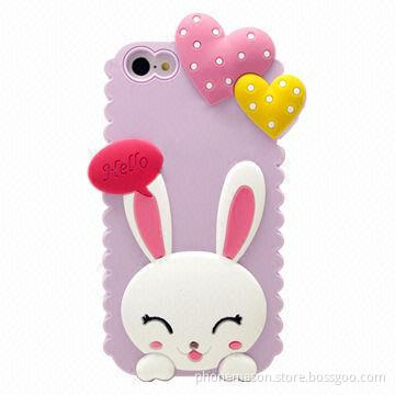 Animal Silicone Case for iPhone 5C